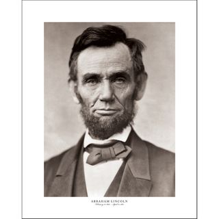 Corbis 'Abraham Lincoln' Unframed Print Art Prints