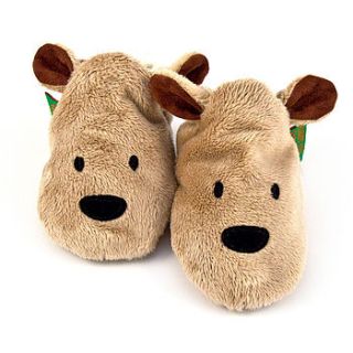 brown bear soft baby shoes by funky feet fashions