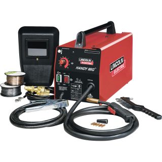 Lincoln Electric Handy Mig Portable Welder — MIG and Flux-Cored, Model# K2185-1  Wirefeed Welders