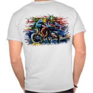 Bicycle Abstract Tee Shirt