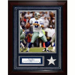 Tony Romo Framed Uniform Collage  Sports Fan Photographs  Sports & Outdoors