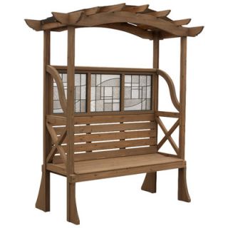 Yardistry Shaded Tugboat Cedar Pergola