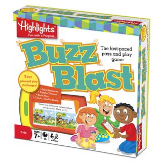 Highlights 'Buzz Blast' Fun with a Purpose Game Discovery Bay Games Board Games