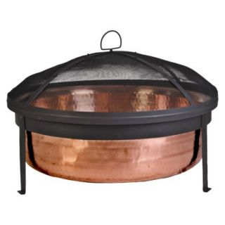 Hammered Copper Fire Pit   30