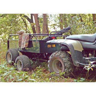 Agri-Fab ATV Tandem Axle Cart — 1000-Lb. Capacity, 14 Cu. Ft., Model# 45-0350  Lawn   Garden Utility Trailers
