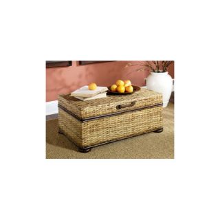 Hidden Treasures Trunk Coffee Table with Lift Top