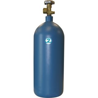 Thoroughbred Empty Argon/CO2 Welding Gas Cylinder — #3, Model# MIX3-B  Gas Cylinders   Caddies