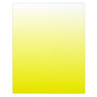 Yellow Ombre Photo Plaques