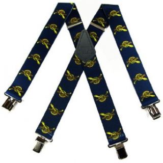 SUS 412 NSNA   Navy Seal Suspenders   2.00 " Made in U.S.A at  Mens Clothing store