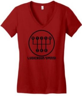 Ludicrous Speed Transmission Juniors V Neck Clothing