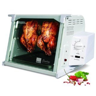 Ronco Showtime Standard Rotisserie and Barbeque Oven White Kitchen & Dining