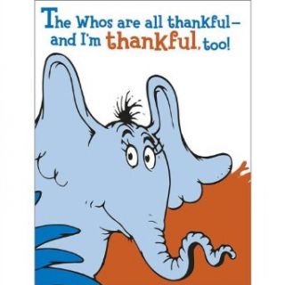 Horton Hears A Who Thank You Notes Childrens Costume Accessories Clothing