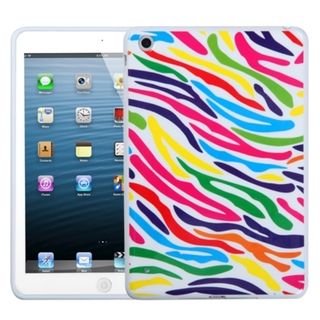 BasAcc Colorful Zebra/ White Case for Apple iPad Mini BasAcc iPad Accessories