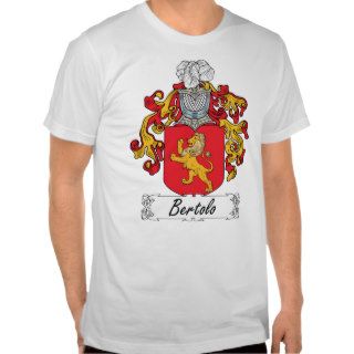 Bertolo Family Crest T shirt