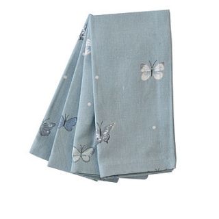 set of four butterfly napkins by sophie allport
