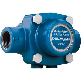 Delavan Cast Iron 4-Roller Pump — 9.2 GPM, 150 PSI, 2600 RPM, Model# 4400C  Sprayer Pumps