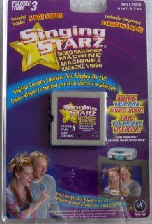 Singing Starz   Volume 3 Song Cartridge for Singing Starz Video Karaoke Machine Toys & Games