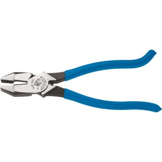 Klein Tools High-Leverage Ironworker's Side-Cutting Pliers — 2000 Series, 9in., Model# D2000-9ST