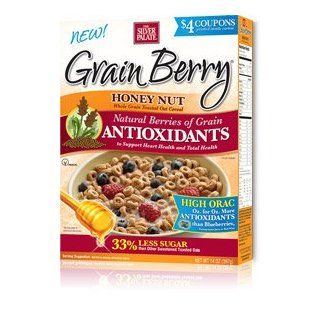 Grain Berry Cereal, HONEY NUT OATS, (The Silver Palate), 12 OZ (Pack of 6)  Grocery & Gourmet Food