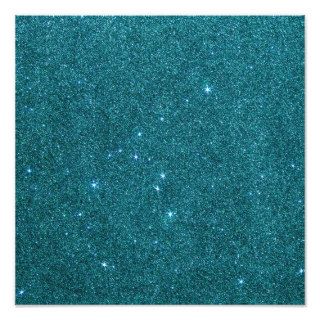 Image of trendy teal glitter photograph