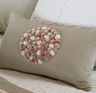 sorbet cushion by bianca lorenne fine linens