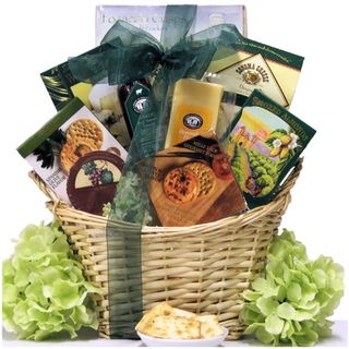 Thinking of You Father's Day Gourmet Cheese Gift Basket Gourmet Food Baskets