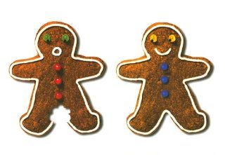 Naughty Gingerbread Men   Boxed Holiday Christmas Greeting Cards   Set of 10 Cards and Envelopes Health & Personal Care