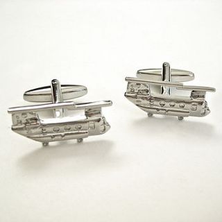 chinook cufflinks by chapel cards