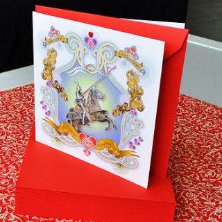 valentine knight card by come for a dream