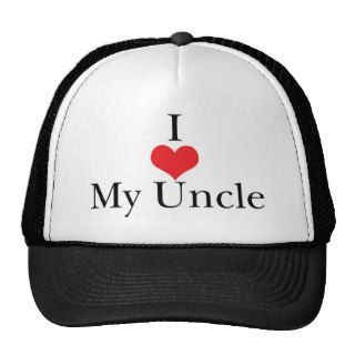 I Love (Heart) My Uncle Hat