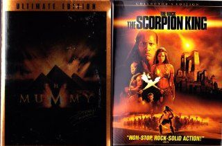 The Mummy , The Scorpion King  2 Pack Collection Movies & TV