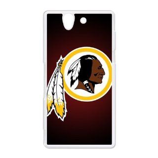 Washington Redskins Team Hard Plastic Back Cover Case for Sony Xperia Z Cell Phones & Accessories