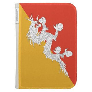 Kindle Case with Flag of Bhutan