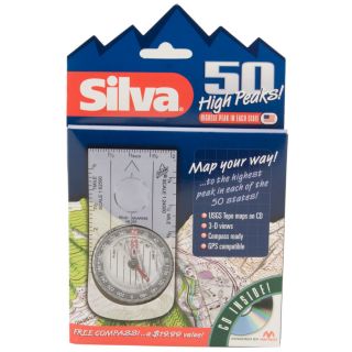 Silva 50 High Peaks CD w/ Compass