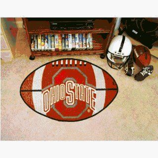 Ohio State Football Mat  Sports Fan Area Rugs  Sports & Outdoors