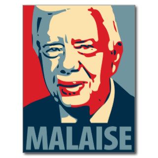 Jimmy Carter   Malaise OHP Postcard