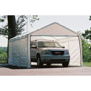 ShelterLogic Enclosure Kit for Item# 252384 Super Max 20ft.L x 12ft.W Canopy — White, Model# 25774  Enclosure Kits