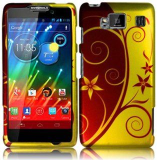 For Motorola Droid Razr Maxx HD XT926M Hard Design Cover Case Elegant Swirl Accessory Cell Phones & Accessories