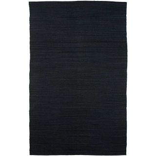 Flat Weave Blue Wool Rug (2 X 3)