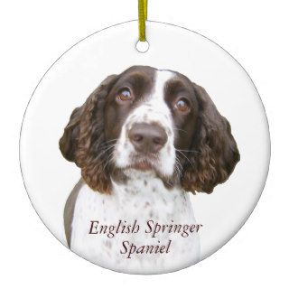 English Springer Spaniel Christmas Ornament