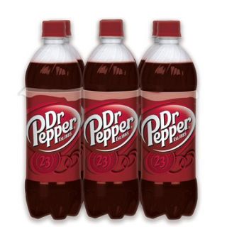 Dr. Pepper Soda 16.9 oz, 6 pk