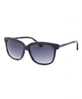 Thierry Mugler Women's Sunglasses, Dark Blue, One Size Shoes