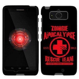 Motorola Droid Mini Zombie Apocalypse 2012 Rescue Team on Black Phone Case Cell Phones & Accessories