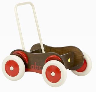 wooden walker   carrettino by the secret play company