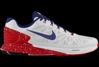 Nike LunarGlide 6 iD Custom Running Shoes   White