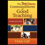 Eleven Commandments of Good Teaching