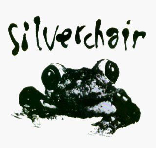 Silverchair   Black & White Logo with Frog   Sticker / Decal Automotive
