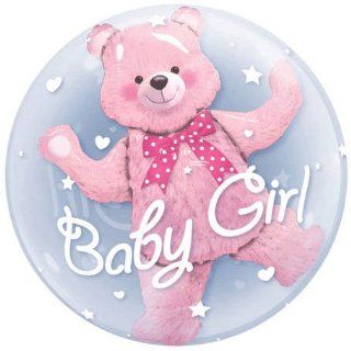 Pink Bear Double Bubble Balloon Toys & Games