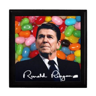 Ronald Reagan & Jelly Beans Jewelry Boxes