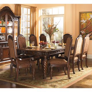 Signature Designs By Ashley Rectangle Dining Room Extended Table